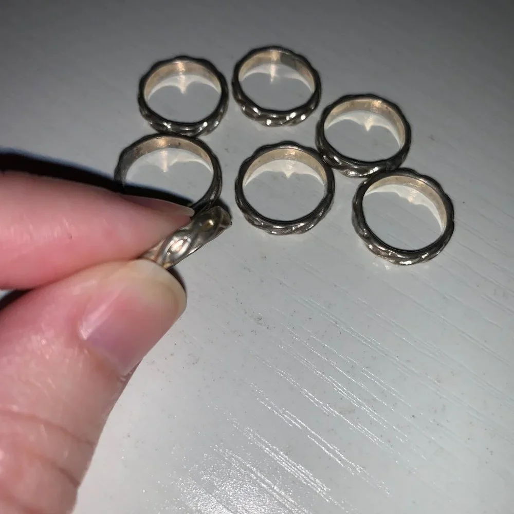 3/4 3.1mm Sterling Silver Celtic Ring
